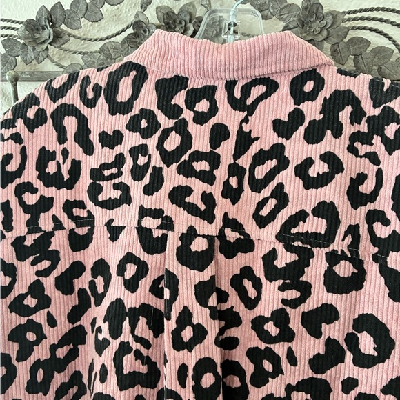 NWT Sweet 3 Boutique Leopard Corduroy Shacket - Picture 10 of 13
